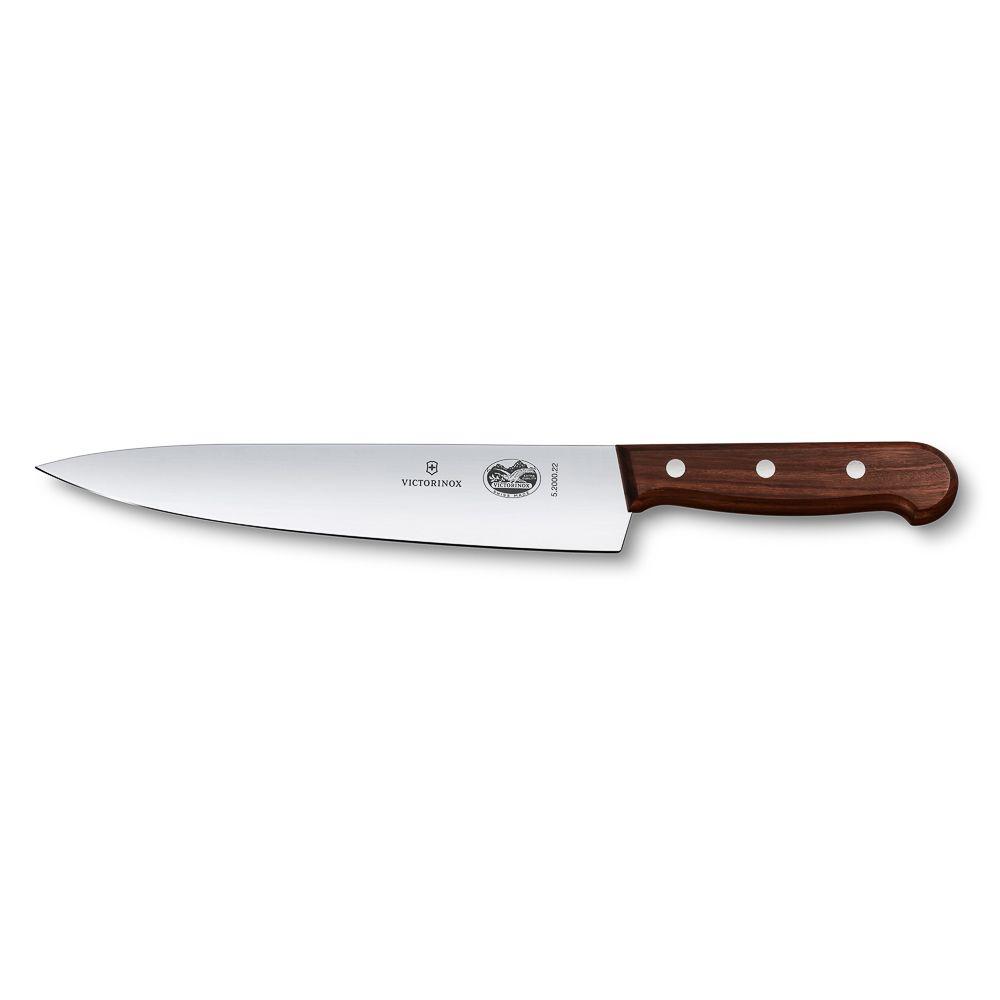 Универсальный нож Victorinox Rosewood 22 см, ручка розовое дерево - фото 1 - id-p143412296