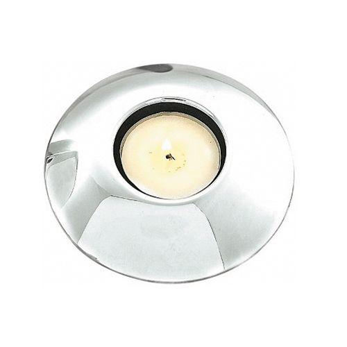 Подсвечник круглый для чайной свечи 9,5 см, нержавейка, P.L. - REG - фото 1 - id-p143411103
