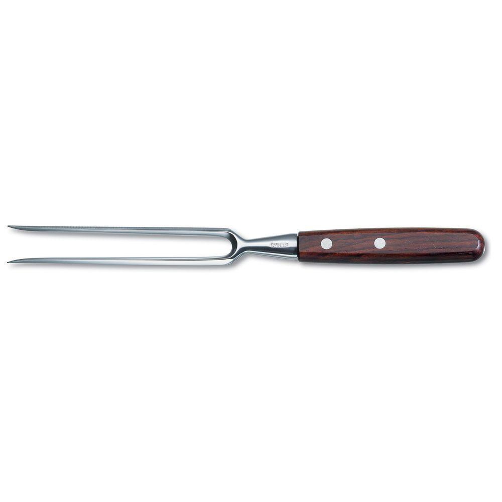 Вилка для мяса Victorinox Rosewood 18 см, ручка розовое дерево - фото 1 - id-p143412301