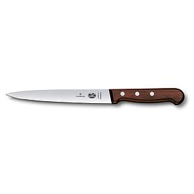 Нож филейный Victorinox Rosewood, гибкое лезвие, 16 см, ручка розовое дерево