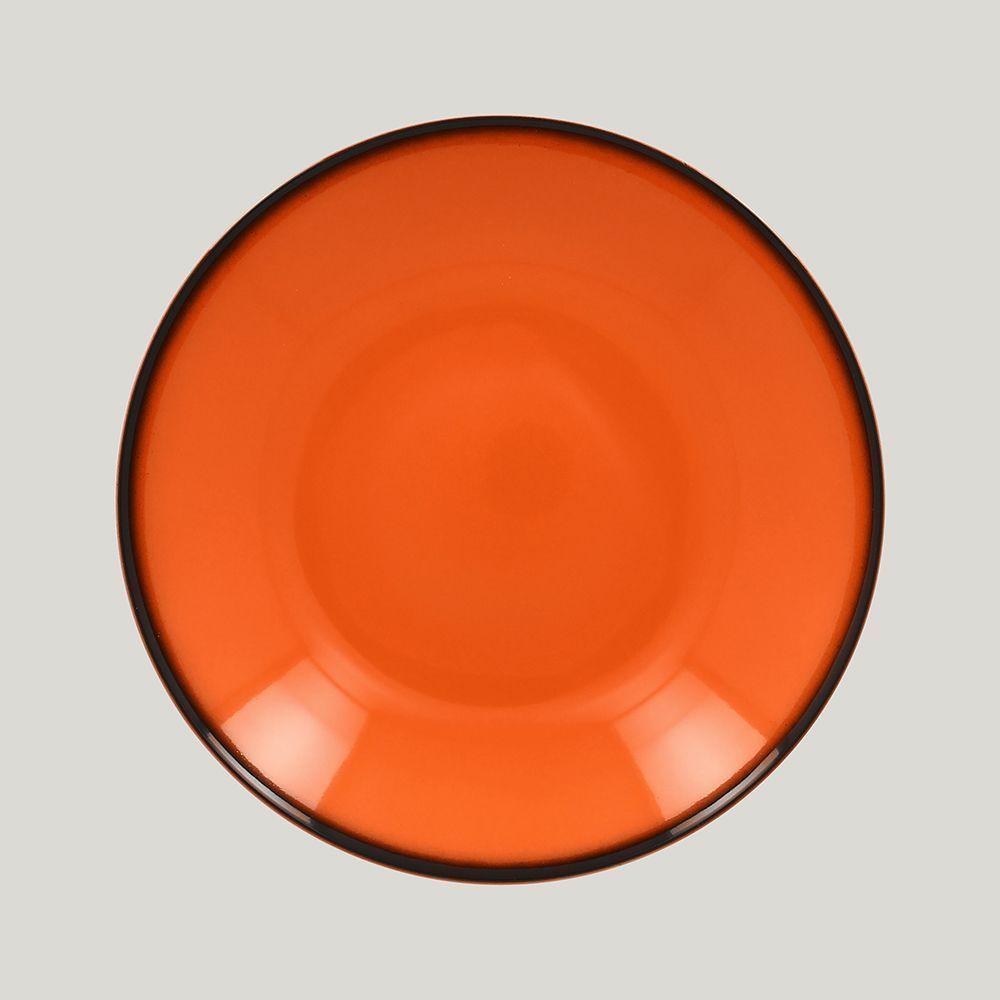 Салатник RAK Porcelain LEA Orange 26 см (оранжевый цвет) - фото 1 - id-p143416964