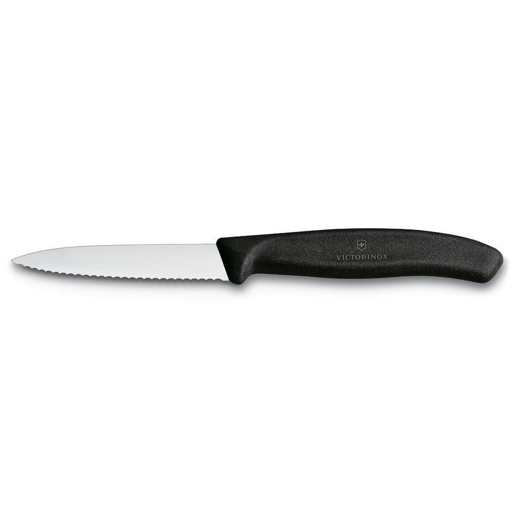 Нож Victorinox для резки 8 см, волнистое лезвие - фото 1 - id-p143412375