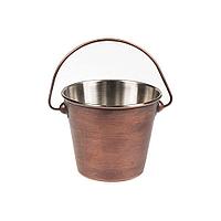 Ведерко Antique Copper для подачи, d 10,5 см, нержавейка, P.L. Proff Cuisine