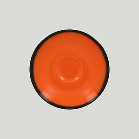 Блюдце RAK Porcelain LEA Orange 17 см, к чашке 81223534 (оранжевый цвет)