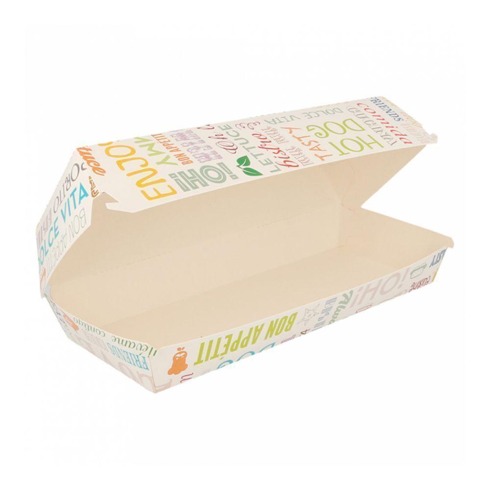 Коробка для панини, хот-дога Parole 26*12*7 см, 50 шт/уп, картон, Garcia de PouИспания