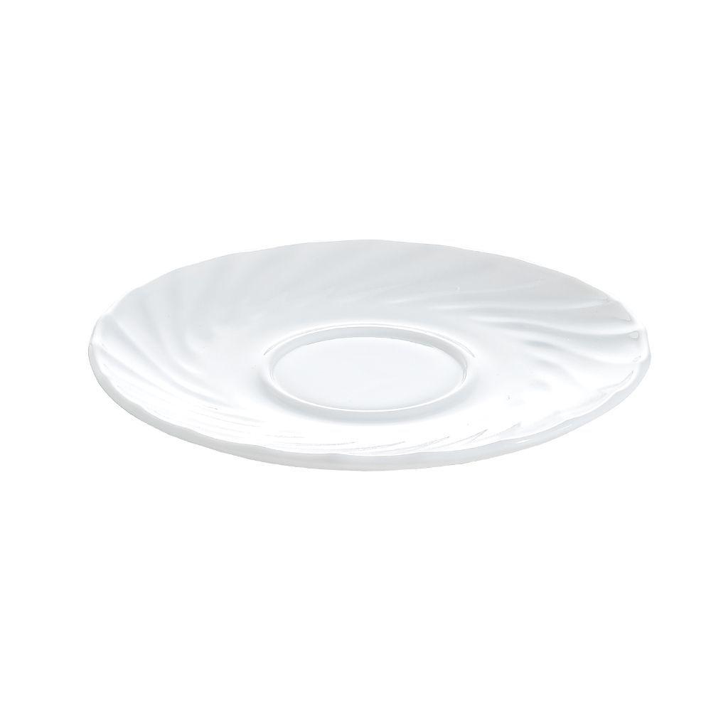 Блюдце Luminarc Trianon 14,5 см, стеклокерамика, белый цвет, ARC, Франция - фото 1 - id-p143418079