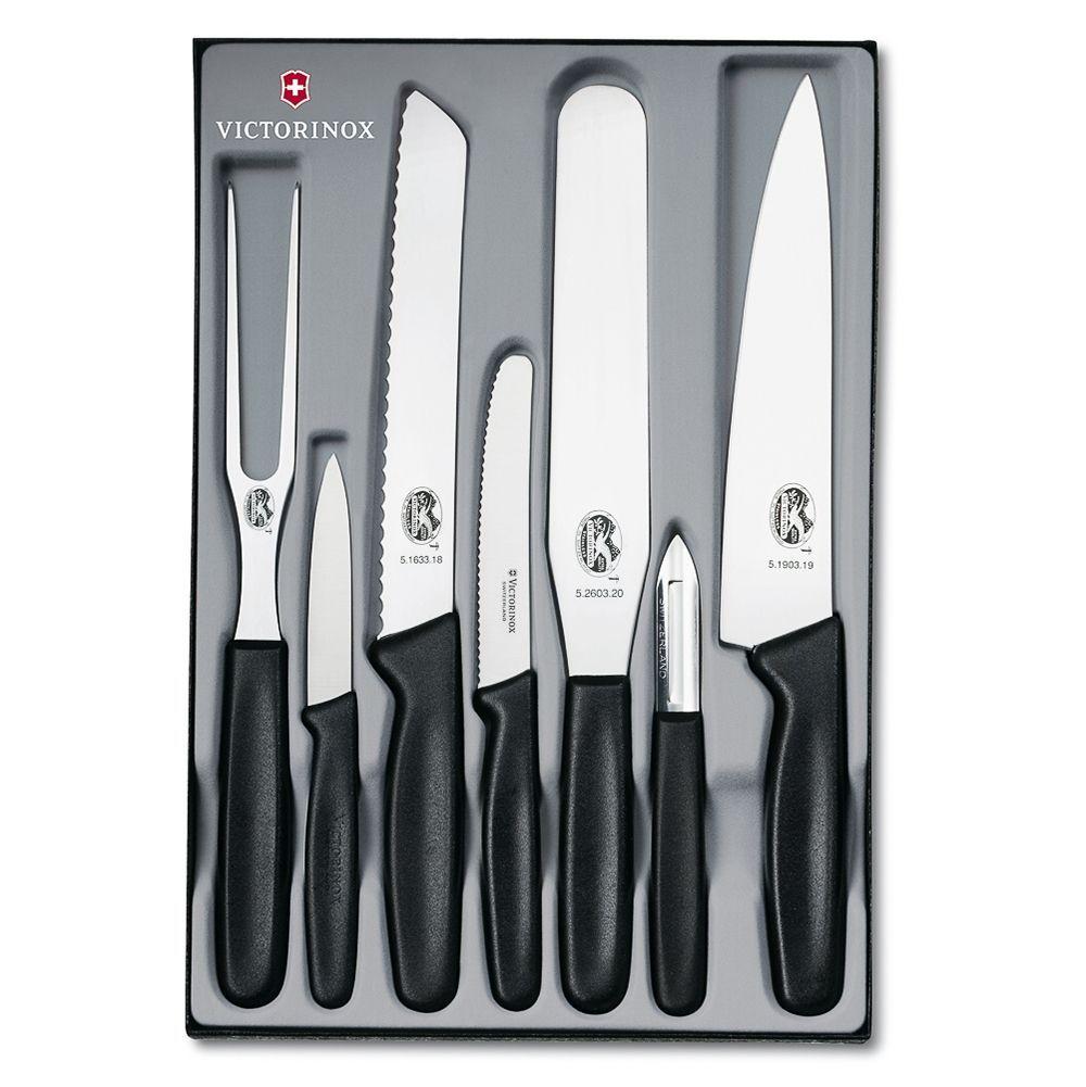 Набор ножей Victorinox с пластиковыми ручками, 7 шт - фото 1 - id-p143412402