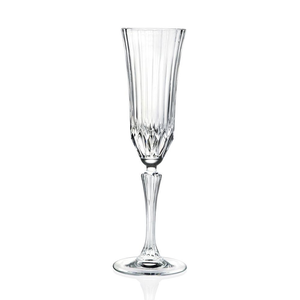 Бокал флюте для шампанского RCR Style Adagio 180 мл, хрустальное стекло, Италия - фото 1 - id-p143418100
