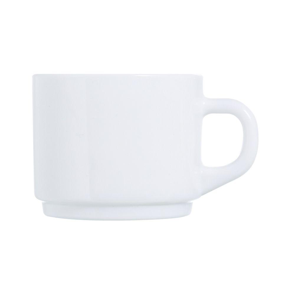 Чашка Luminarc 220 мл (к блюдцу 70001254), стеклокерамика, белый цвет, ARC, (/6/) - фото 1 - id-p143417019