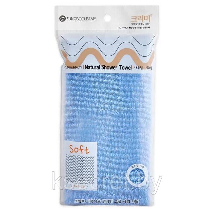 SB CLEAN&BEAUTY Мочалка для душа (28х100) Natural Shower Towel 1шт - фото 2 - id-p143421538