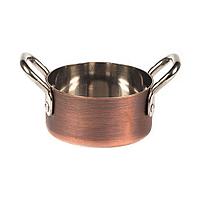 Кастрюля для подачи Antique Copper без крышки 7*4 см, 150 мл, нержавейка, P.L. Proff Cuisine