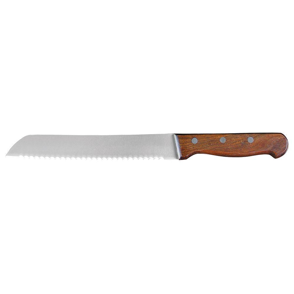 Нож для хлеба 20 см, деревянная ручка, P.L. Proff Cuisine - фото 1 - id-p143412504