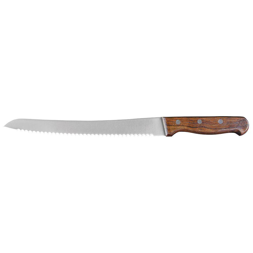 Нож для хлеба 25 см, деревянная ручка, P.L. Proff Cuisine - фото 1 - id-p143412506