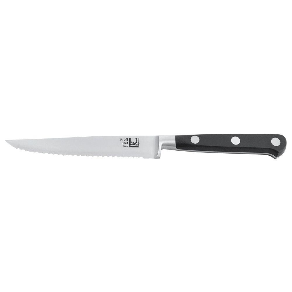Кованый нож ECO-Line для нарезки, волнистое лезвие, 12,5 см, P.L. - Proff Chef Line - фото 1 - id-p143412527