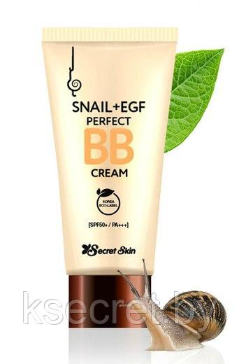 SS Snail+EGF ББ крем с экстрактом улитки SECRETSKIN SNAIL+EGF PERFECT BB CREAM 50мл - фото 2 - id-p143421977