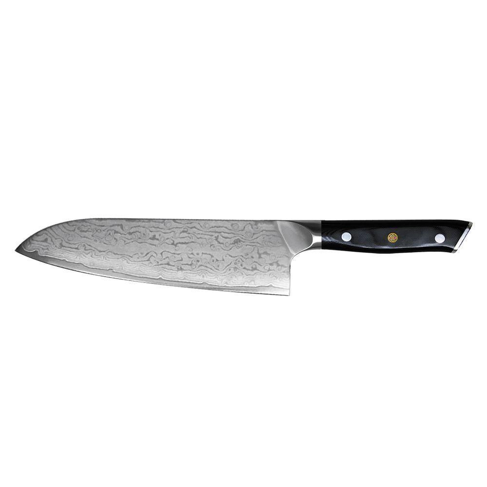 Шеф-нож Premium "Сантоку" 17,5 см, дамасская сталь, P.L. Proff Cuisine - фото 1 - id-p143412541