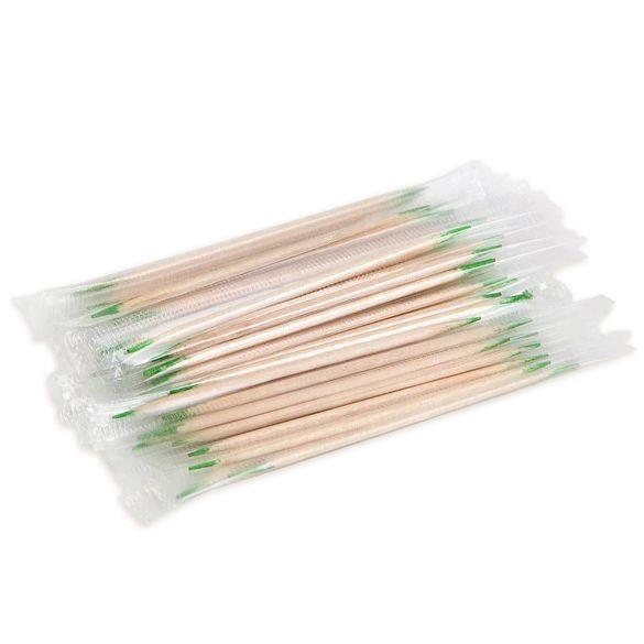 Зубочистки с ментолом в индивидуальной упаковке 1000 шт, бамбук - фото 1 - id-p143415956