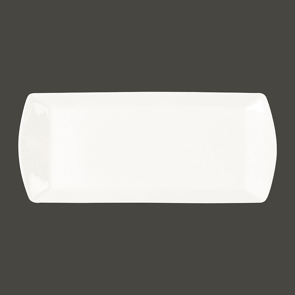 Тарелка RAK Porcelain Minimax прямоугольная плоская, 24*14 см