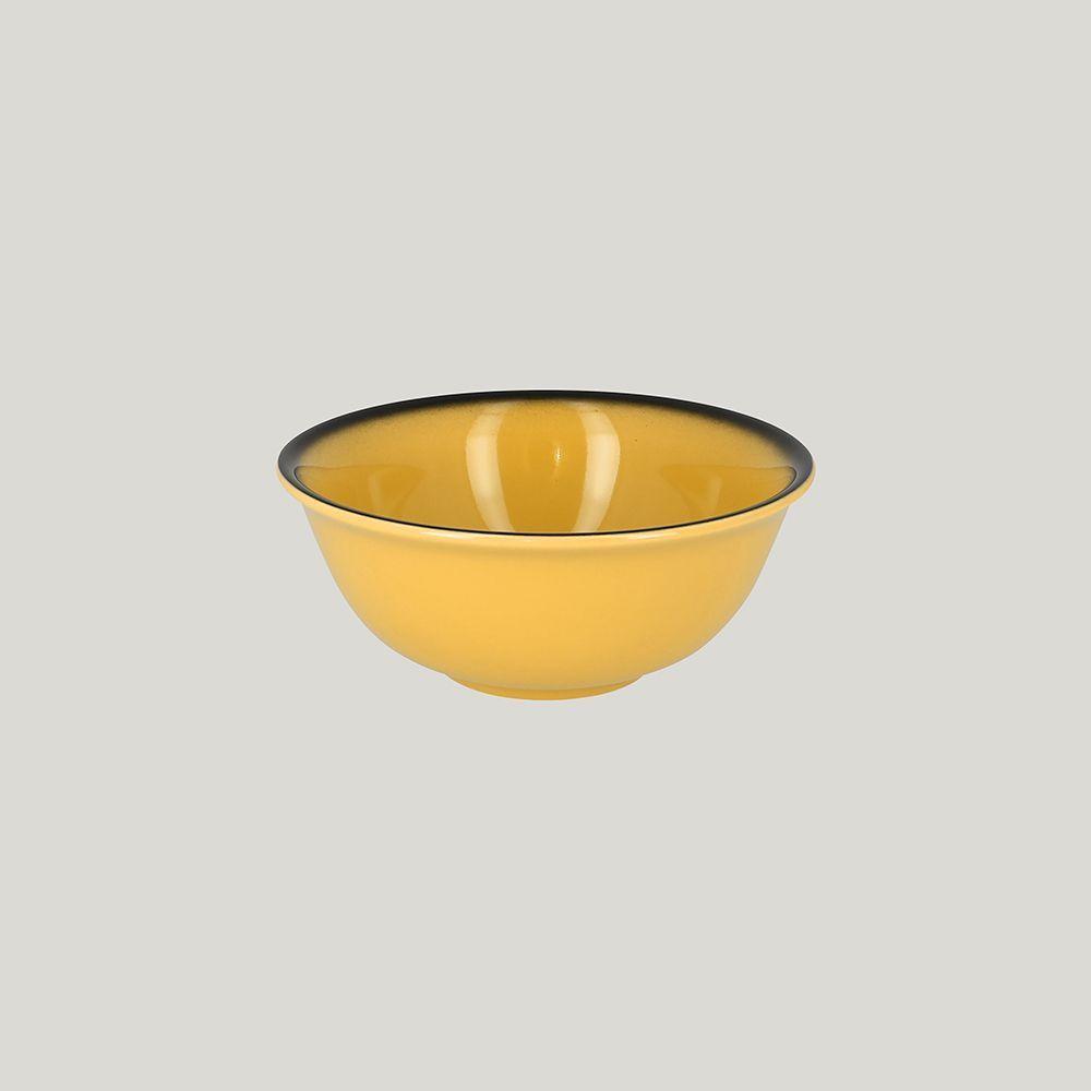 Салатник RAK Porcelain LEA Yellow 16 см, 580 мл (желтый цвет) - фото 1 - id-p143415991