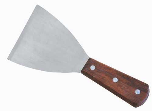 Лопатка-шпатель металлическая с деревянной ручкой, 11 см, P.L. Proff Cuisine - фото 1 - id-p143418481