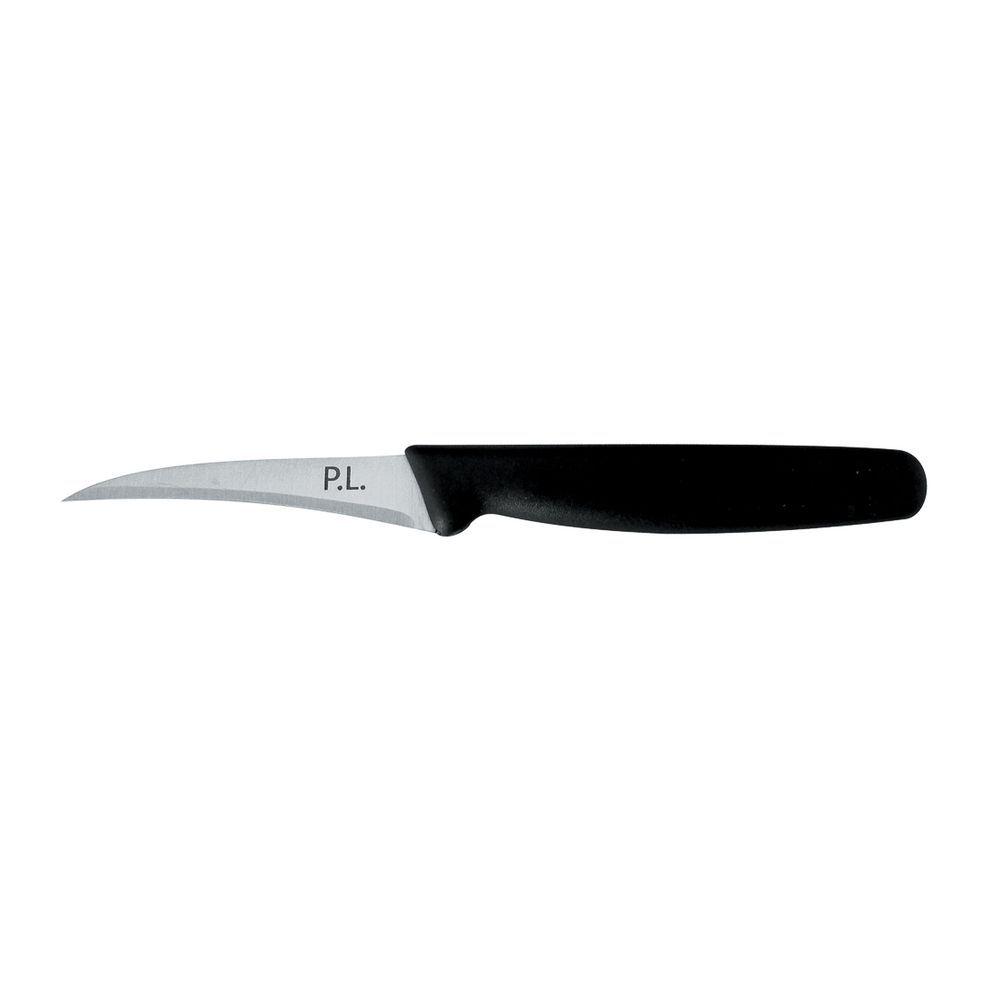 Нож для карвинга Pro-Line 8 см, ручка пластиковая черная, P.L. Proff Cuisine - фото 1 - id-p143418490