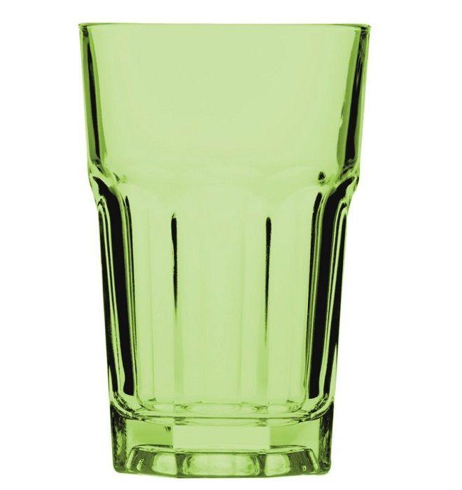 Стакан Хайбол Pasabahce Enjoy 350 мл, 8,3*12,2 см, зеленый, стекло, Россия