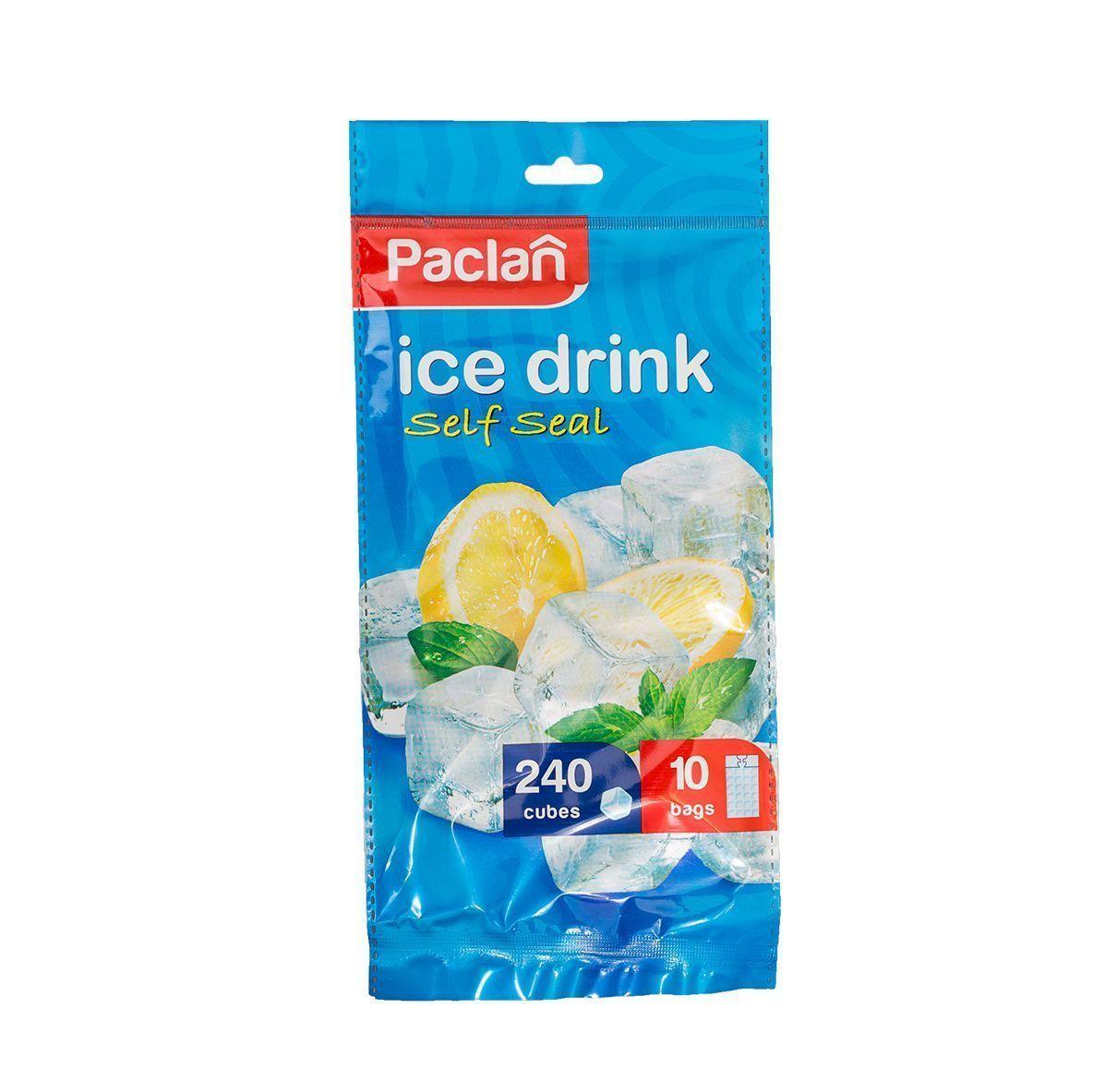 Пакеты для льда Paclan, 10 пакетов по 24 кубика - фото 1 - id-p143416242