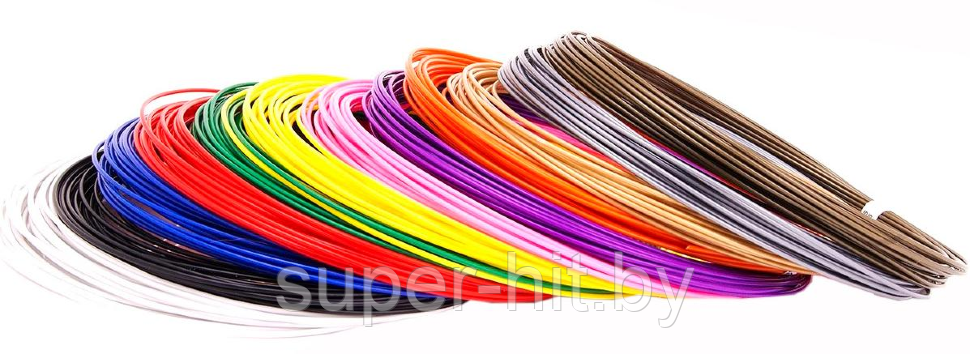 Пластик PLA для 3D ручки (Разные цвета на выбор) 1 моток -5 м. Чернила для 3Д ручки - фото 6 - id-p143425235