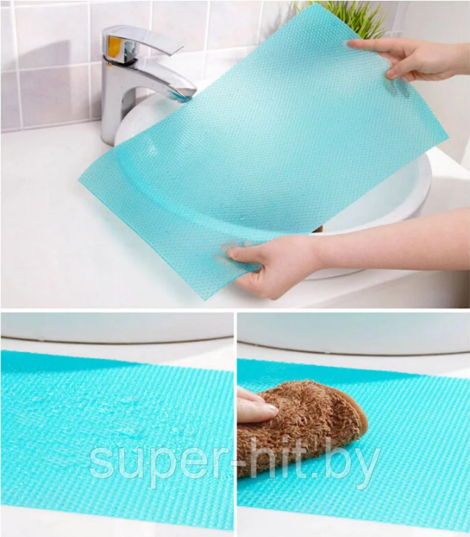Набор антибактериальных силиконовых ковриков для холодильника (6 шт) - фото 9 - id-p143425242