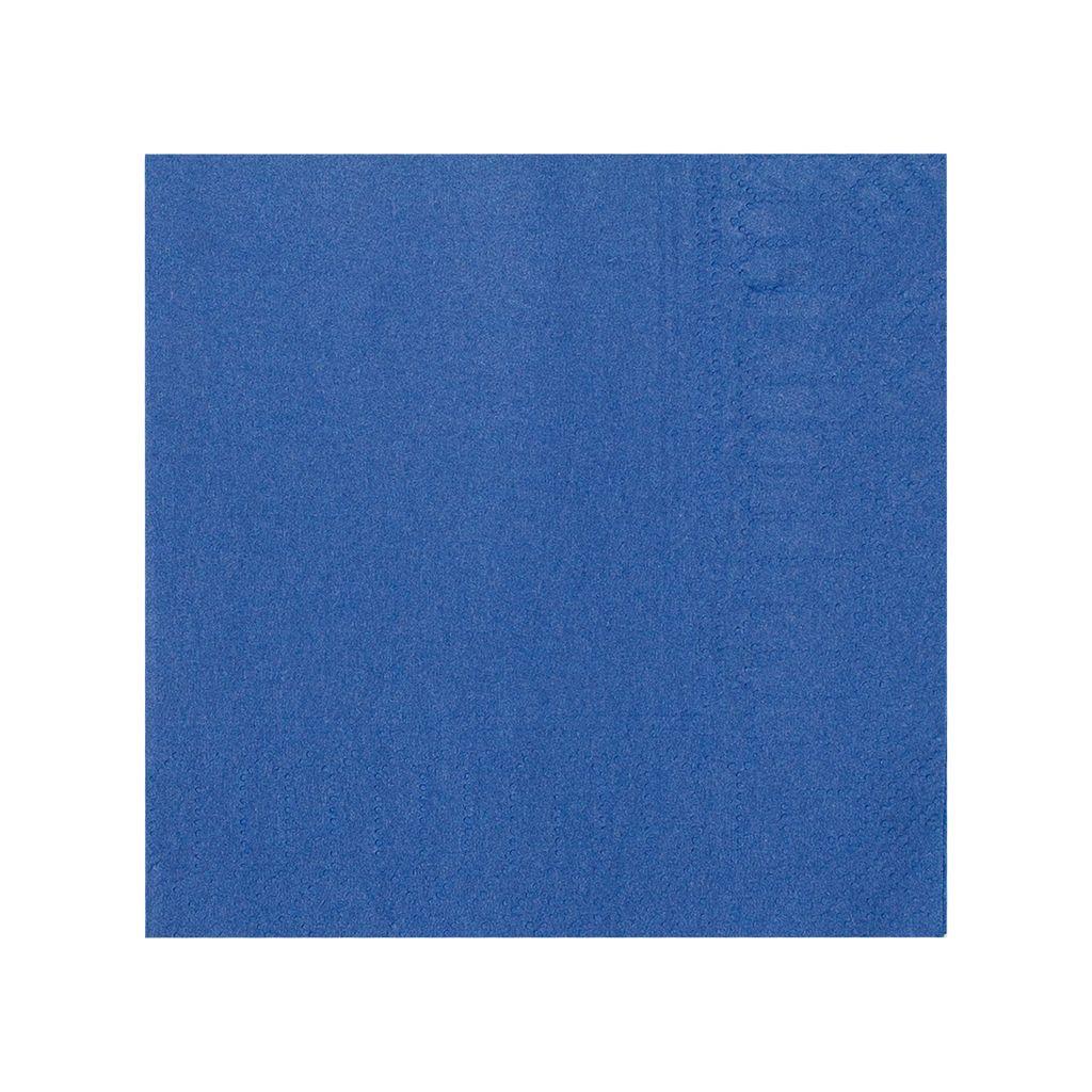 Салфетки двухслойные, синие, сложение 1/4, 33*33 см, 200 шт, P.L. Proff Cuisine