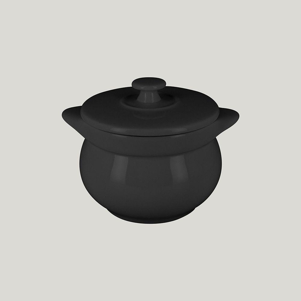 Горшочек с крышкой RAK Porcelain ChefsFusion Volcano d 10,6 см, 450 мл