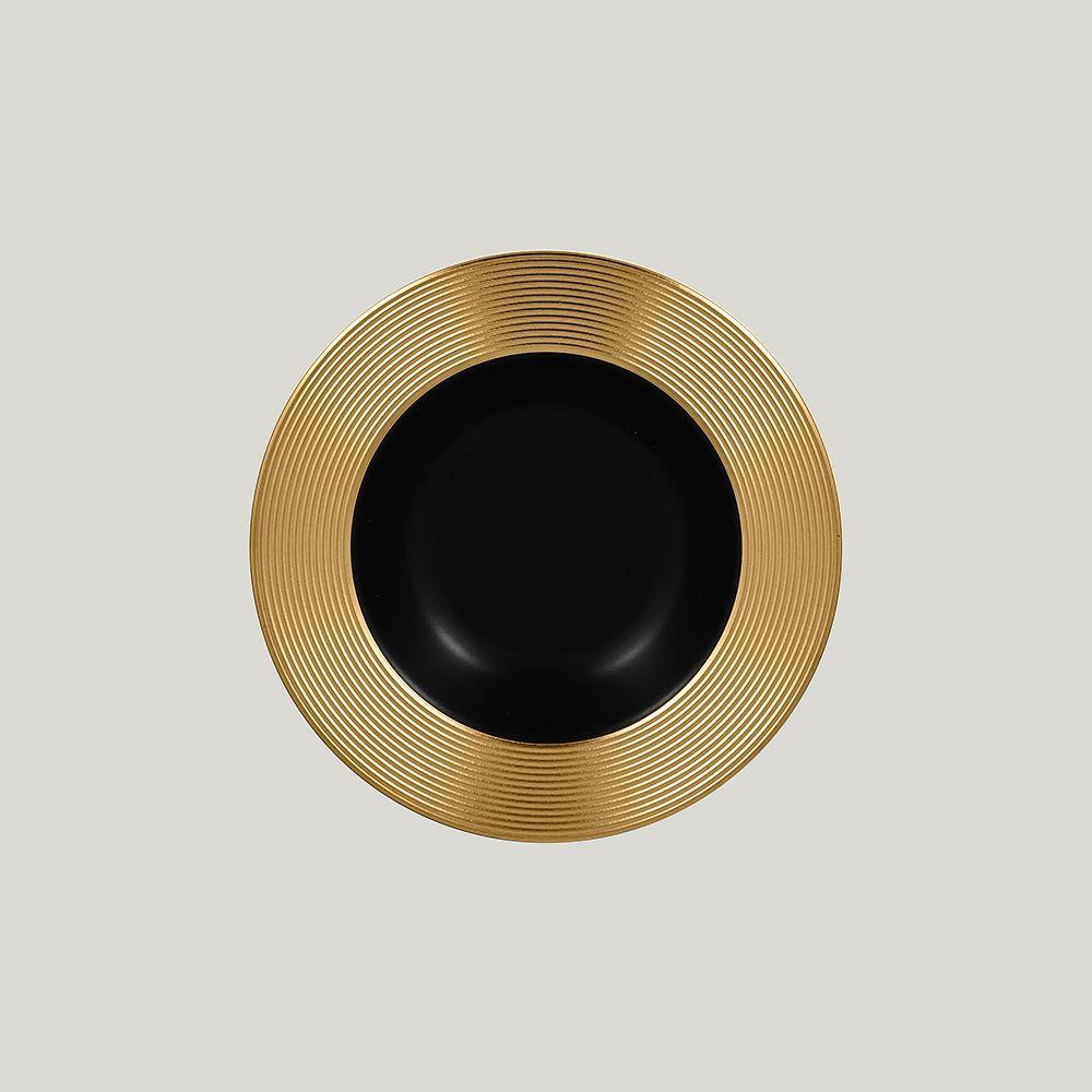 Тарелка RAK Porcelain Antic Gold глубокая 23 см
