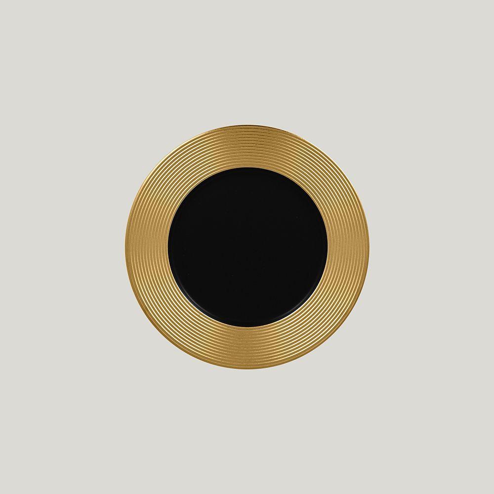 Тарелка RAK Porcelain Antic Gold мелкая 22 см