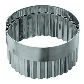 Форма резак "Кольцо волнистое", диаметр 4 см, металл, Pujadas