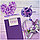 Ручка гелевая Crown "Hi-Jell Color" фиолетовая , 0,7 мм  HJR-500H, фото 5