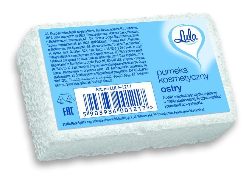 Пемза косметическая (Жесткая) "Lula" (1 шт.) (1217)