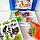 Детский конструктор-мозаика болтовая мозаика Животные Африки  с шуруповертом, детская развивающая игрушка, фото 3