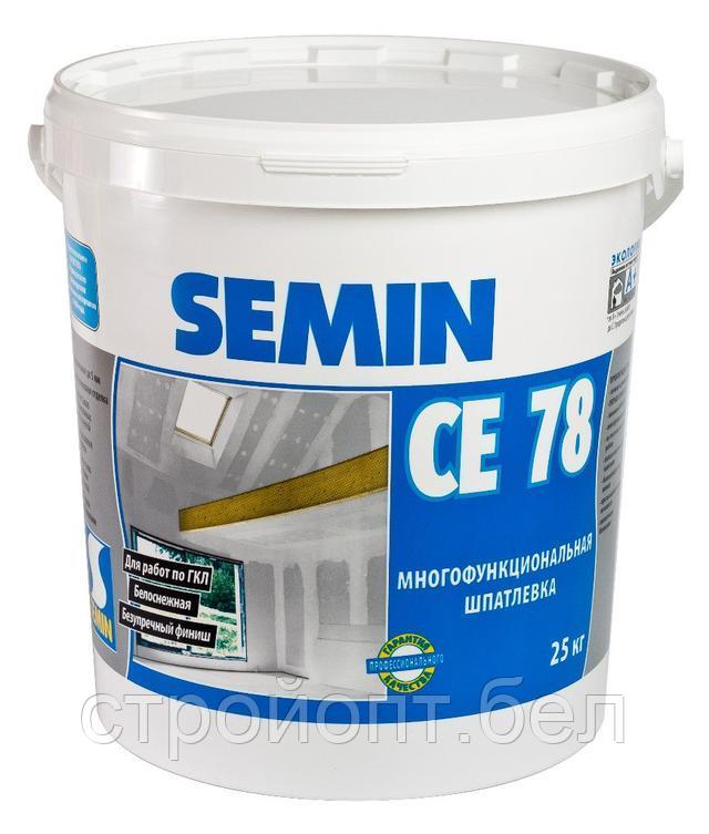 Шпатлевка финишная универсальная Semin СЕ-78 (white cover), 25 кг - фото 2 - id-p143456678
