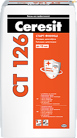 Ceresit CT 126 Шпатлевка белая гипсовая полиминеральная 20кг