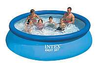 Intex 56420 (28130) Надувной бассейн INTEX EASY SET POOL 366х76 см. Интекс