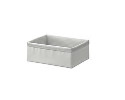 IKEA/  БАКСНА Органайзер, серый/белый20x26x10 см