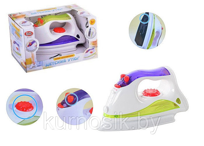 Детский игрушечный утюг звук и свет, Play Smart (арт.2300) - фото 1 - id-p143469646