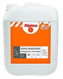 Грунтовка концетрат Alpina EXPERT Grund-Konzentrat 10 л.