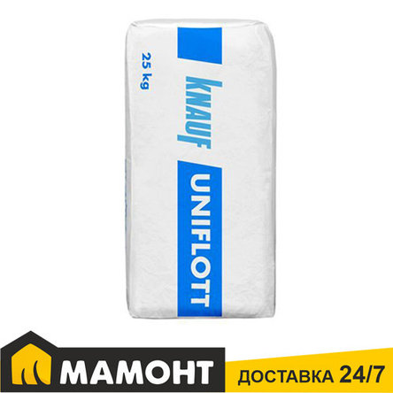 UNIFLOT (Унифлот) шпатлевка гипсовая высокопрочная KNAUF (Латвия) 25 кг, фото 2