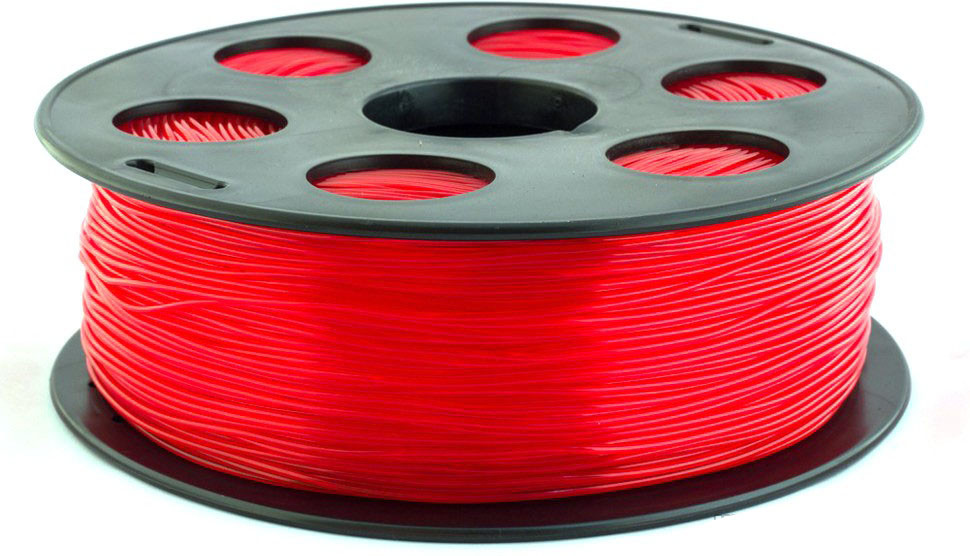 PETG филамент для 3D печати 1.75 мм 1кг Красный