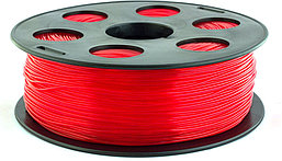 PETG филамент для 3D печати 1.75 мм 1кг Красный
