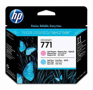 Печатающая головка 771/ CE019A (для HP DesignJet Z6200/ Z6800) светло-голубой + светло-пурпурный