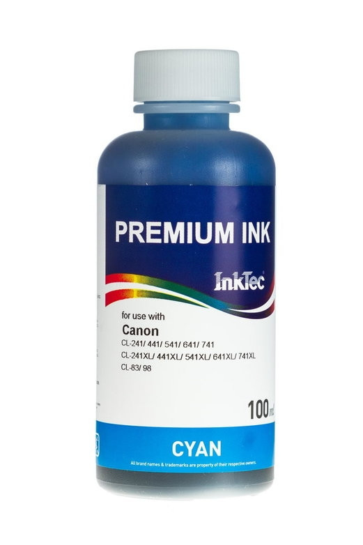 Чернила Canon CL-441/ 441CXL (InkTec) (C5041) C, 0,1 л.