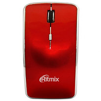 Беспроводная оптическая мышь Ritmix RMW-240 Arc Red, 4 кнопки, 800-1600dpi
