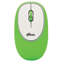 Беспроводная оптическая мышь Ritmix RMW-250 Antistress Green, 3 кнопки, 1000dpi